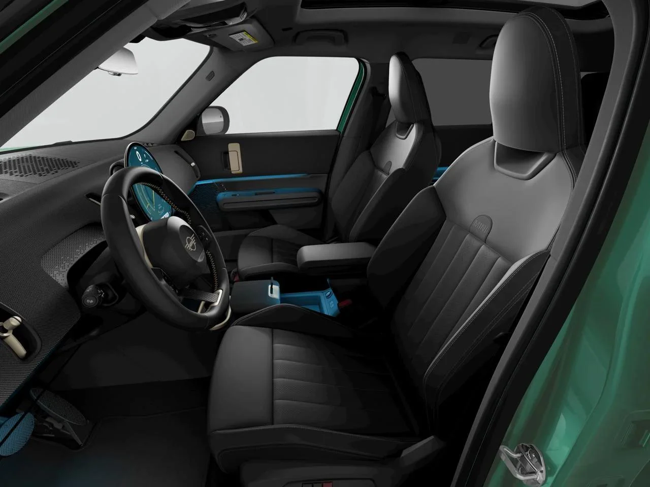 New 2027 British Racing Green MINI Iconic image 6