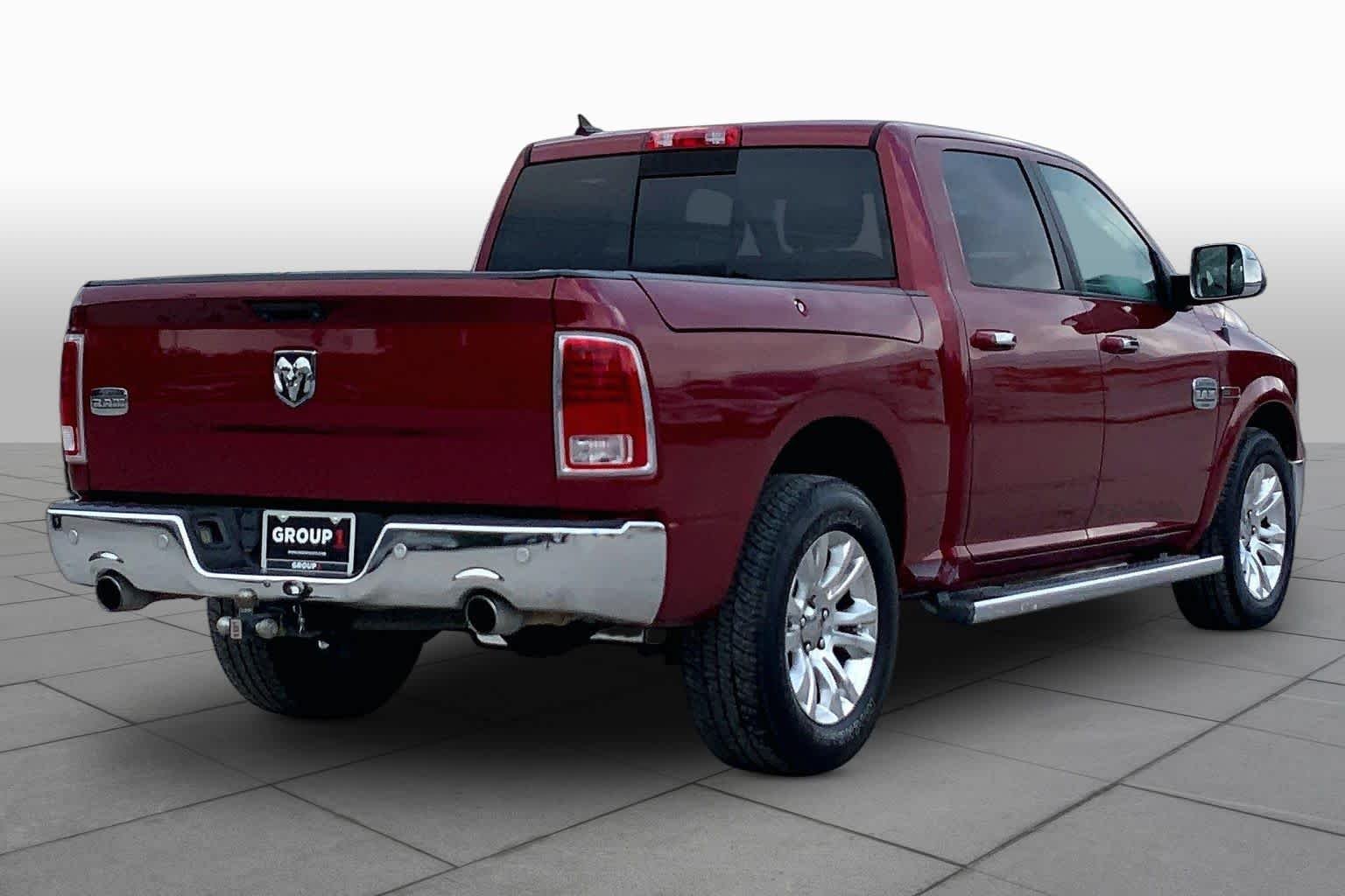 Used 2015 Deep Cherry Red Crystal Pearlcoat Ram Laramie Longhorn image 13