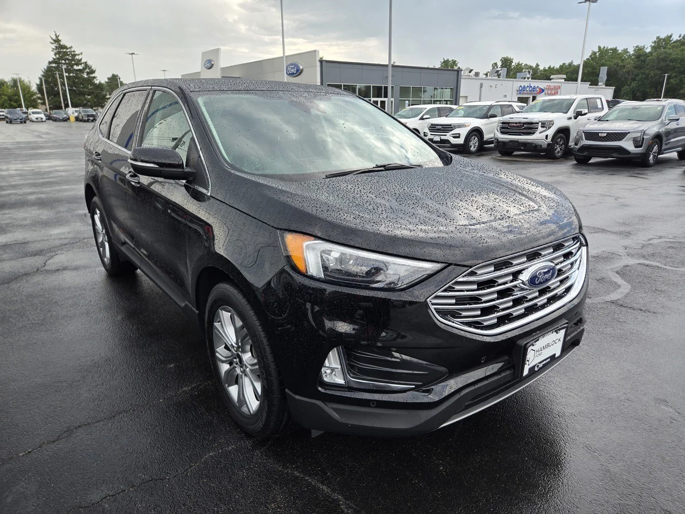 Used 2023 Agate Black Ford Titanium image 1