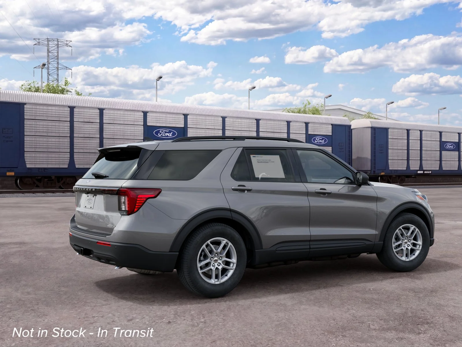 New 2027 Carbonized Gray Metallic Ford Active image 6