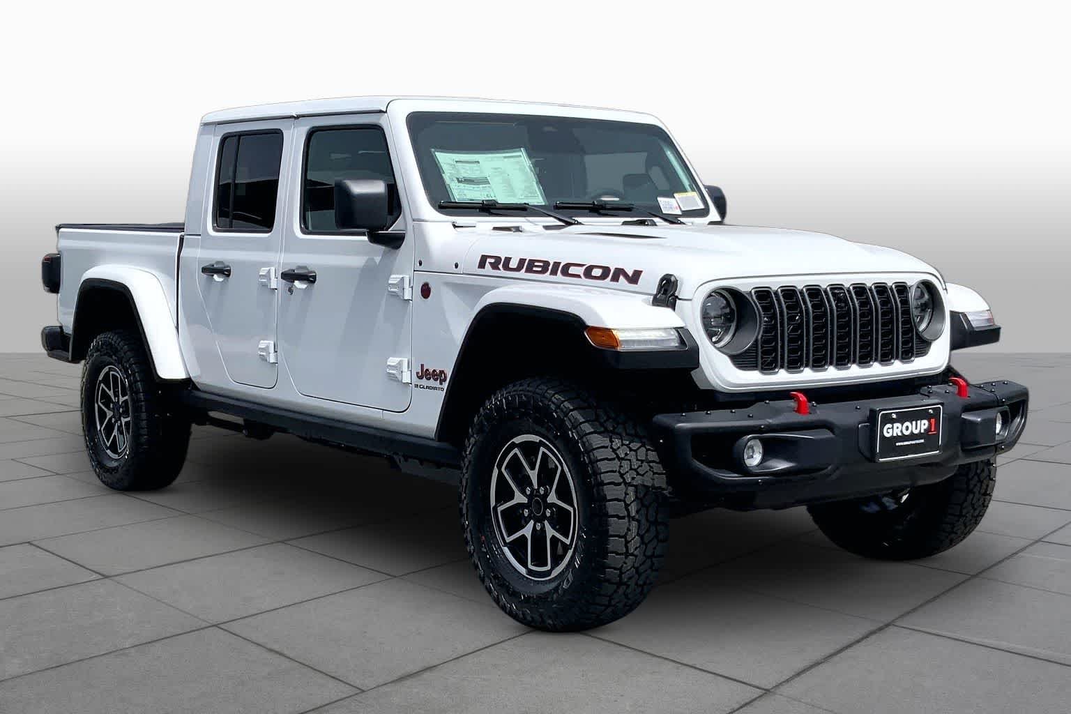 New 2026 Bright White Clearcoat Jeep Rubicon X image 2