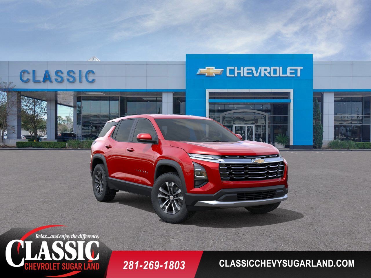 2026 Chevrolet Equinox LT Red at Classic Elite Chevrolet Hwy 6