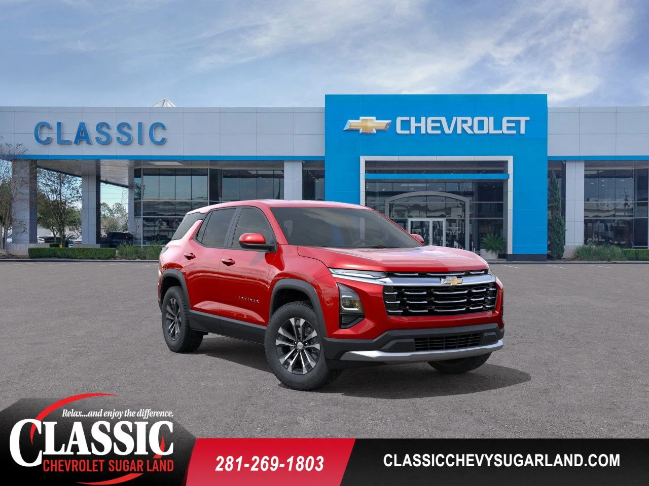 2026 Chevrolet Equinox LT Red at Classic Elite Chevrolet Hwy 6