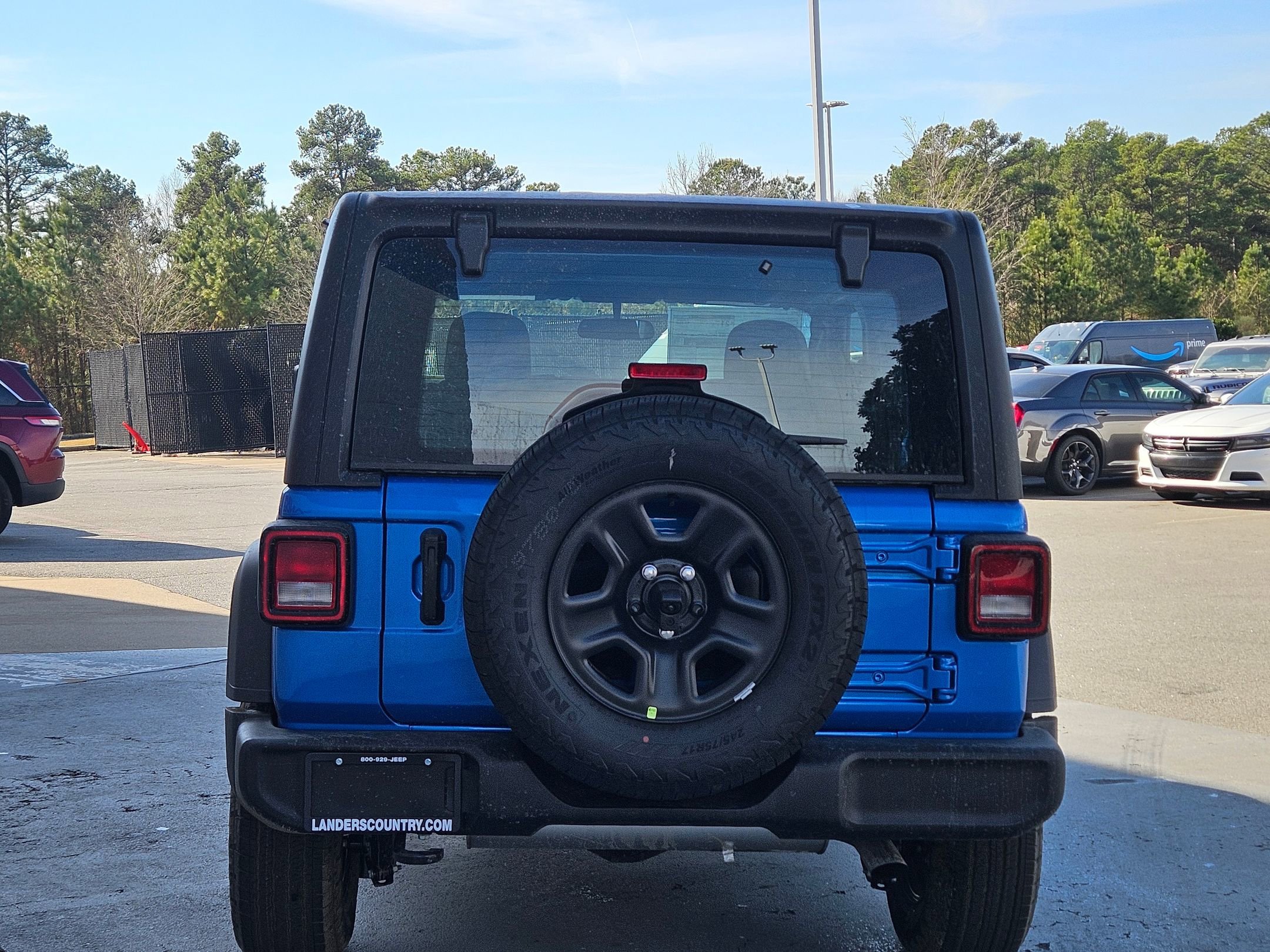 New 2026 Hydro Blue Pearl-Coat Exterior Paint Jeep Sport image 6