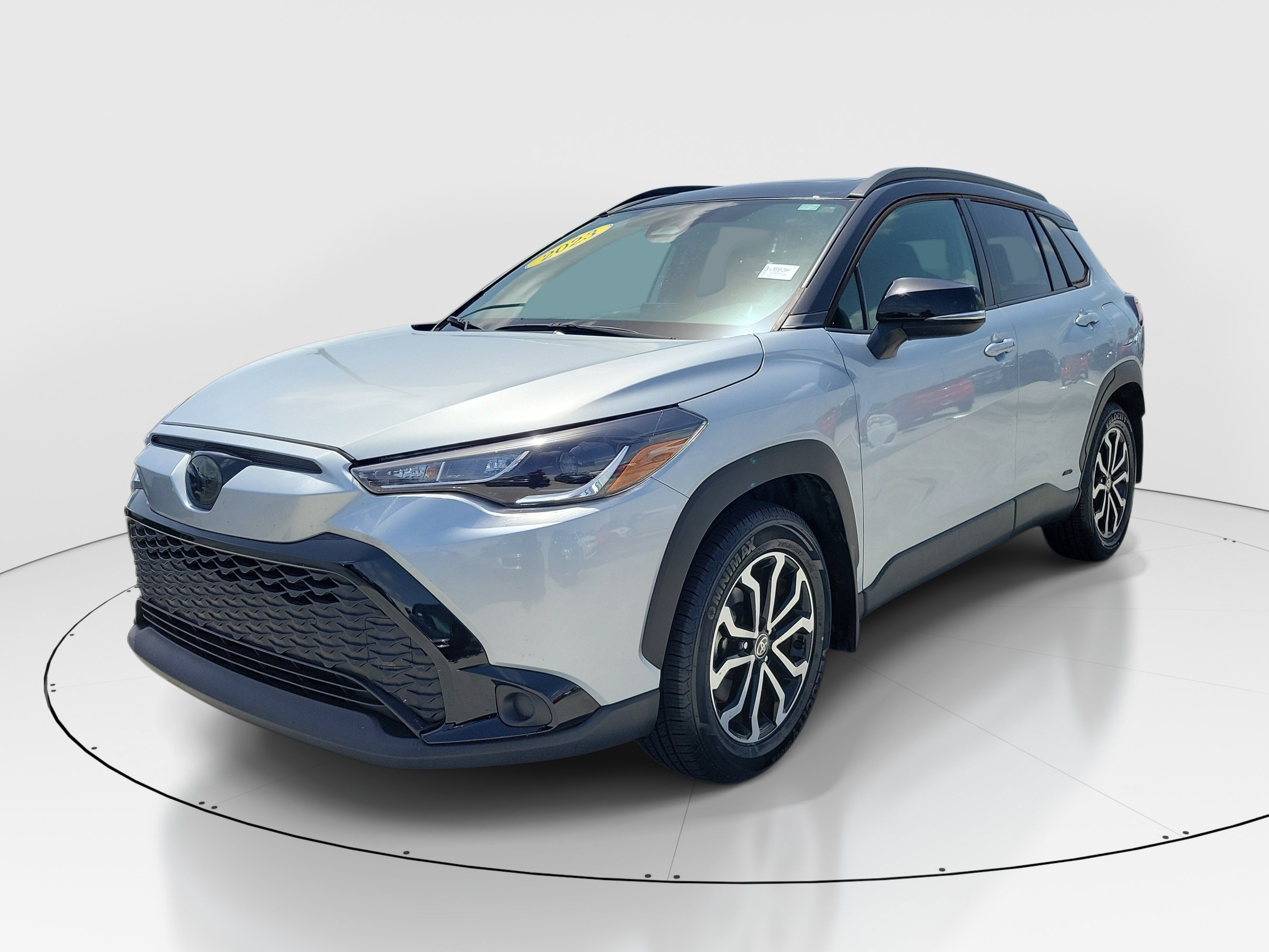 Used 2023 Jet Black Toyota Hybrid SE image 3