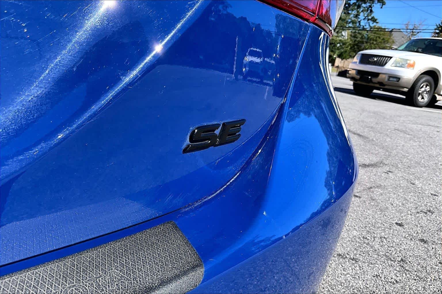 Certified Used 2024 Reservoir Blue Toyota SE Nightshade image 10