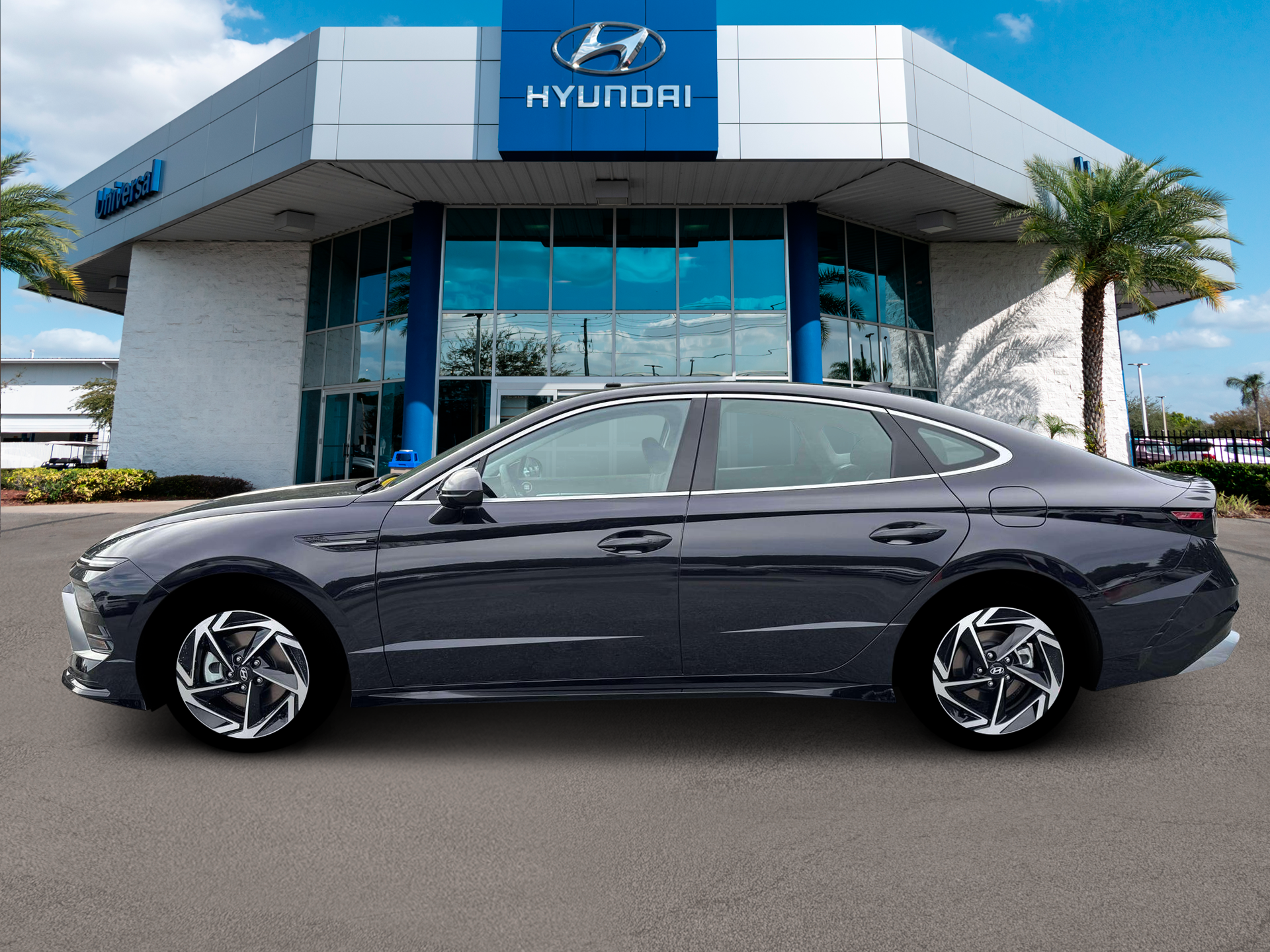 New 2026 Blue Hyundai SEL Sport image 3