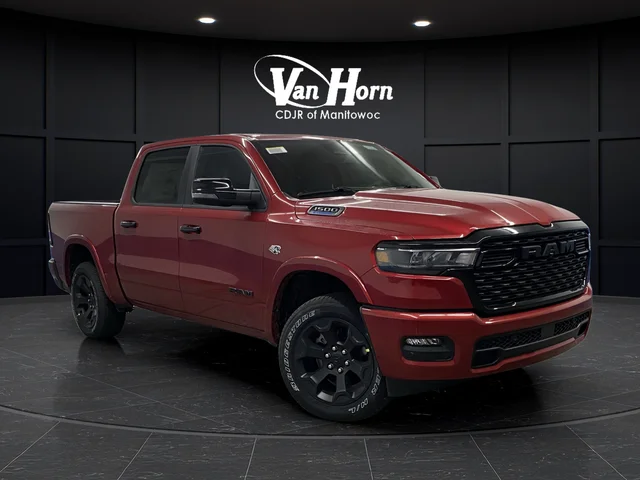 New 2026 Molten Red Pearl-Coat Exterior Paint RAM Big Horn/Lone Star image 43