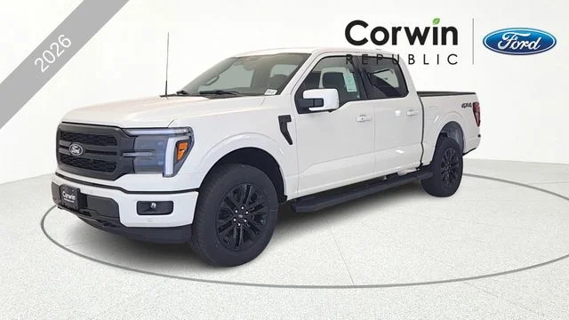 New 2026 Star White Metallic Tri-Coat Ford Lariat® image 3