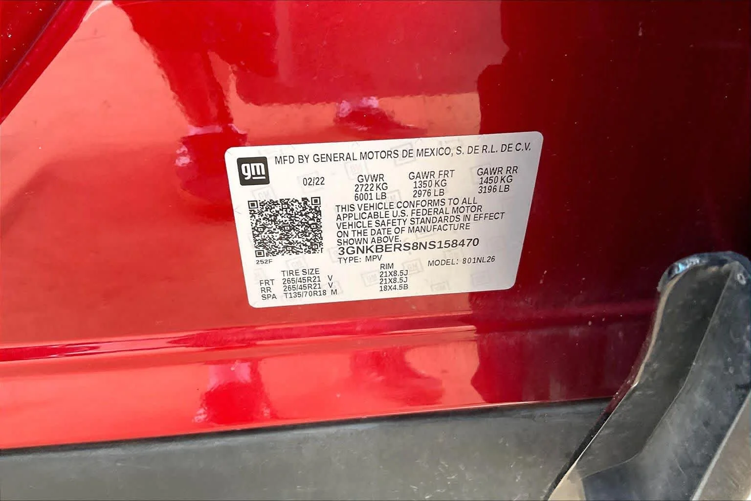 Used 2022 Cherry Red Tintcoat Chevrolet RS image 29