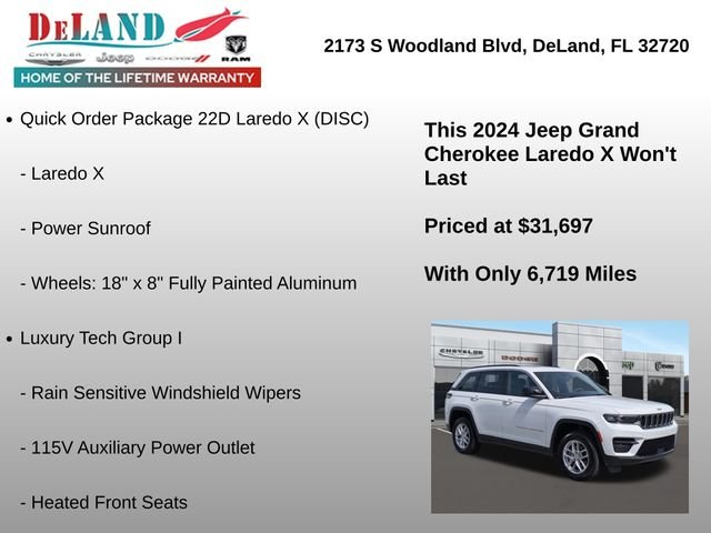 2024 Jeep Grand Cherokee Laredo - Photo 6