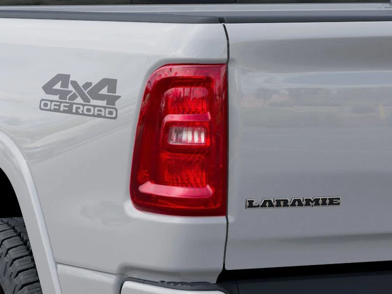 New 2026 Bright White Clear-Coat Exterior Paint RAM Laramie image 9