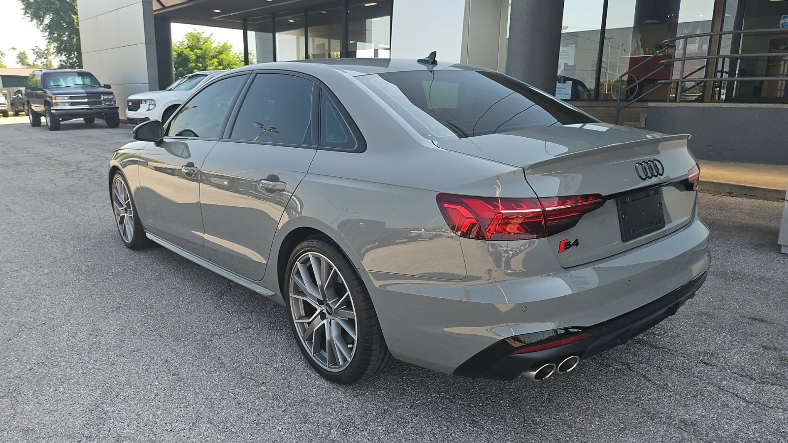 Used 2022 Quantum Gray Audi Premium Plus image 3