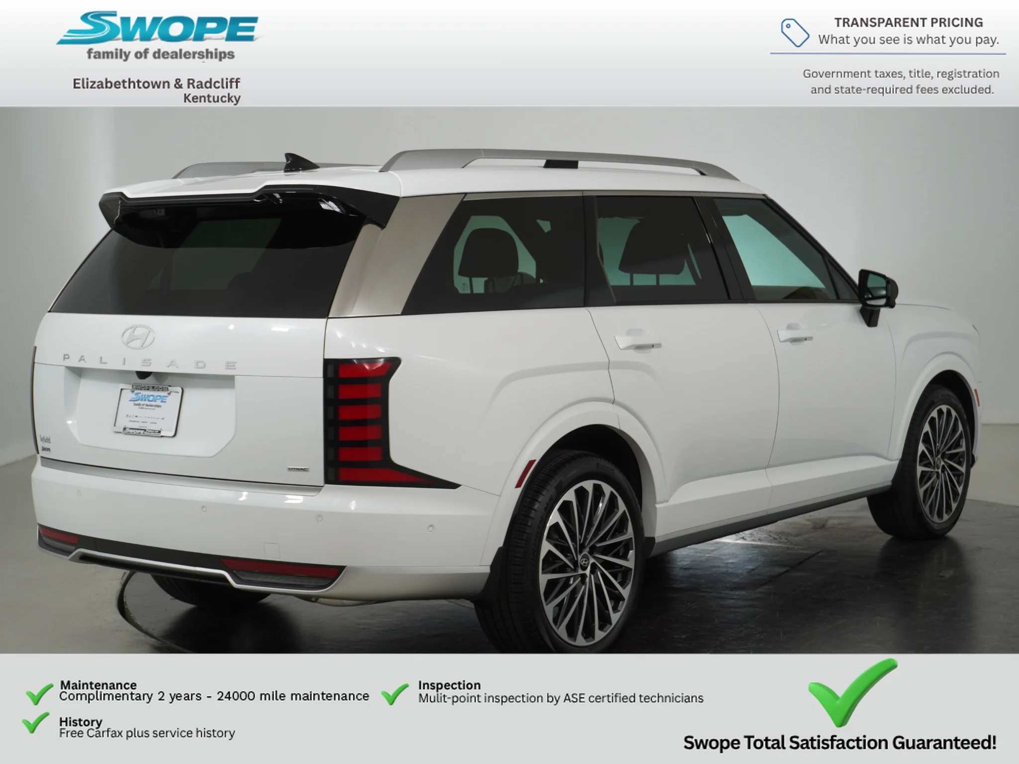 New 2027 Creamy White Pearl Hyundai Calligraphy image 3