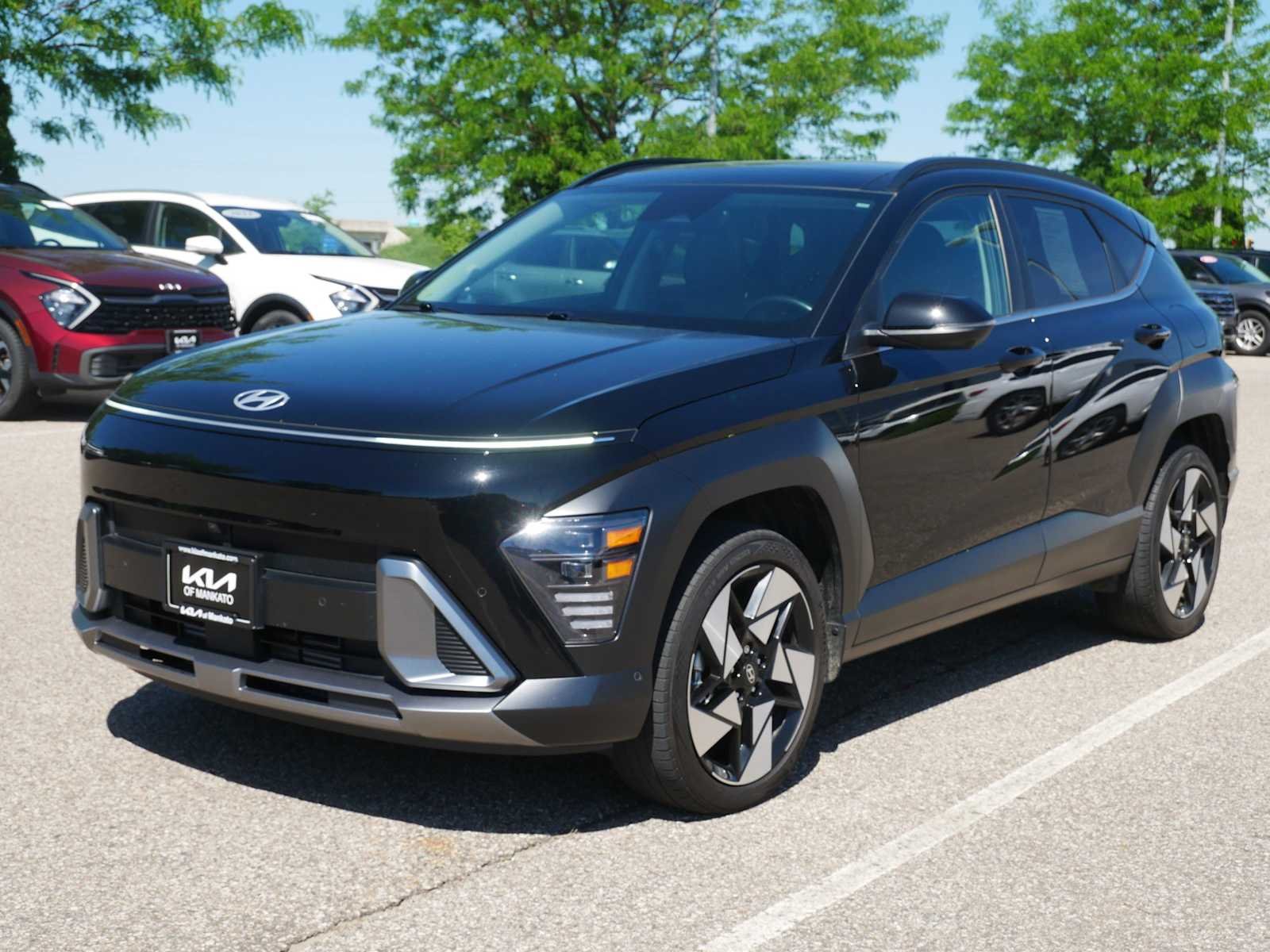Used 2024 Hyundai Kona Limited with VIN KM8HECA35RU155014 for sale in Mankato, Minnesota