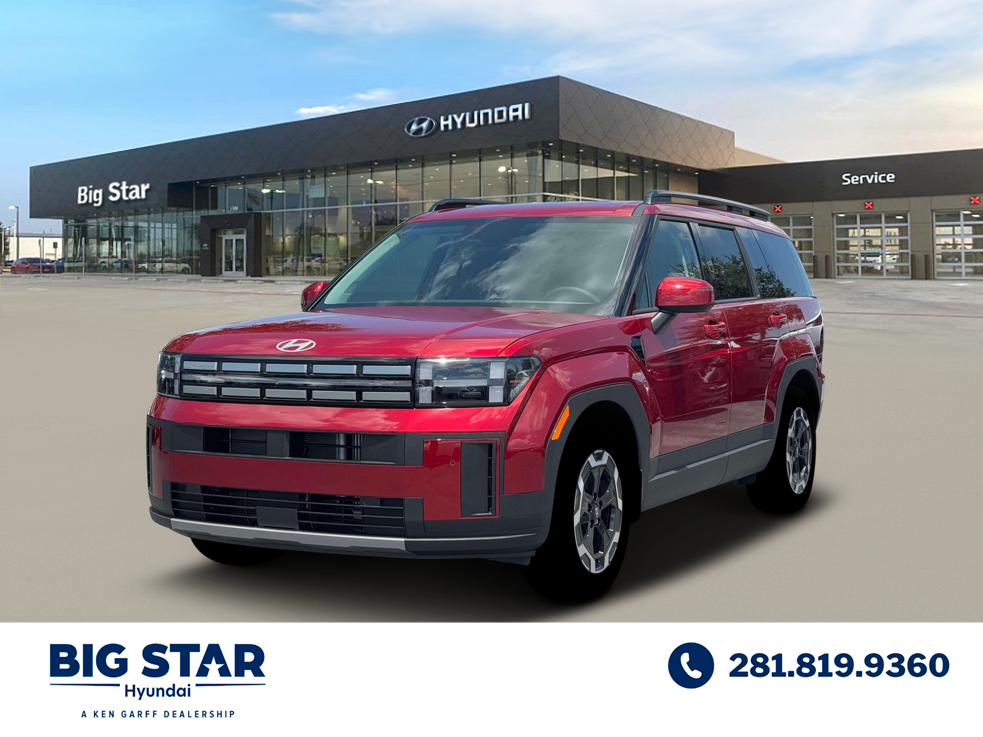 New 2026 Ultimate Red Hyundai SEL FWD image 21
