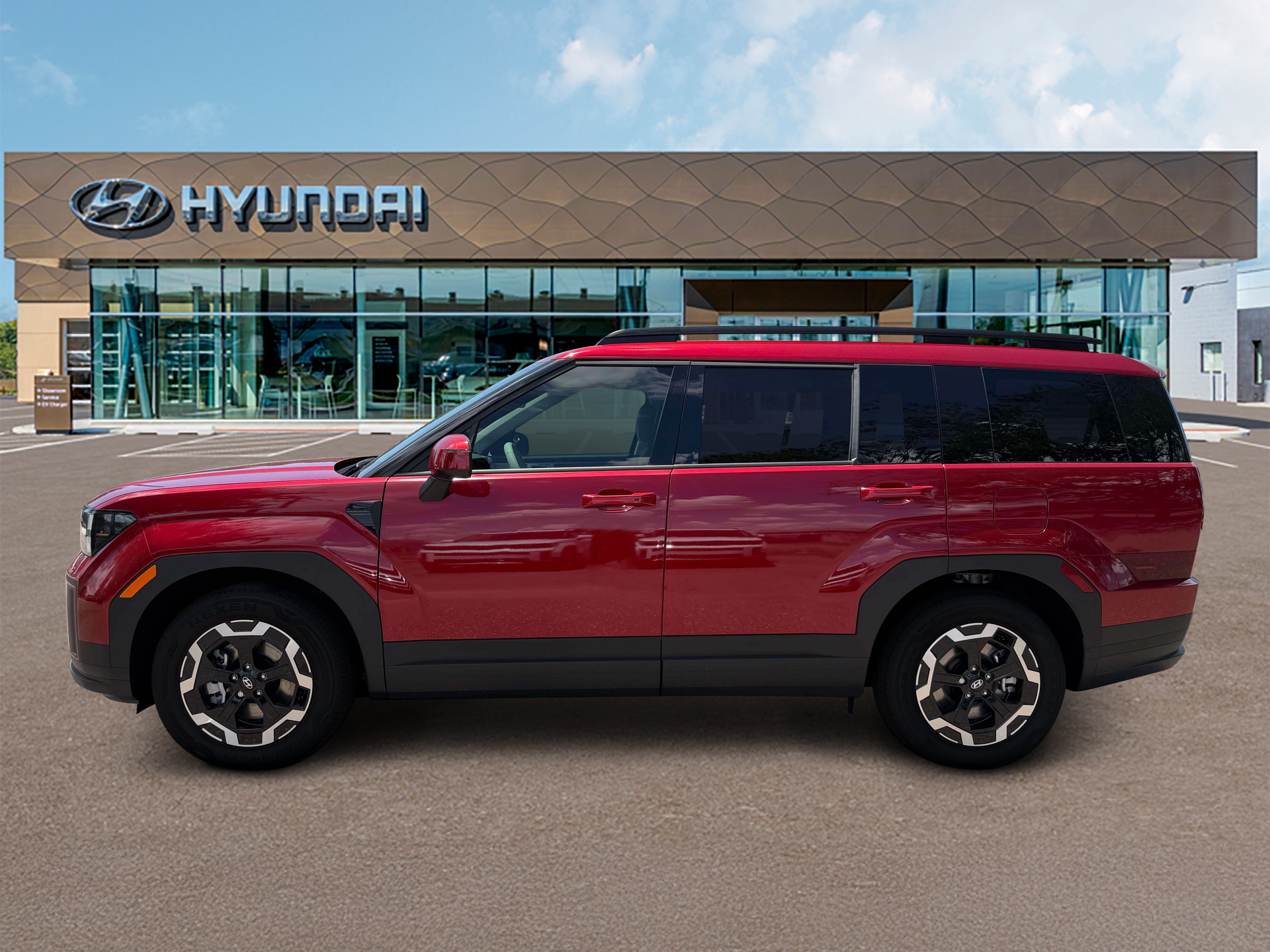 New 2027 Ultimate Red Hyundai SEL FWD image 3