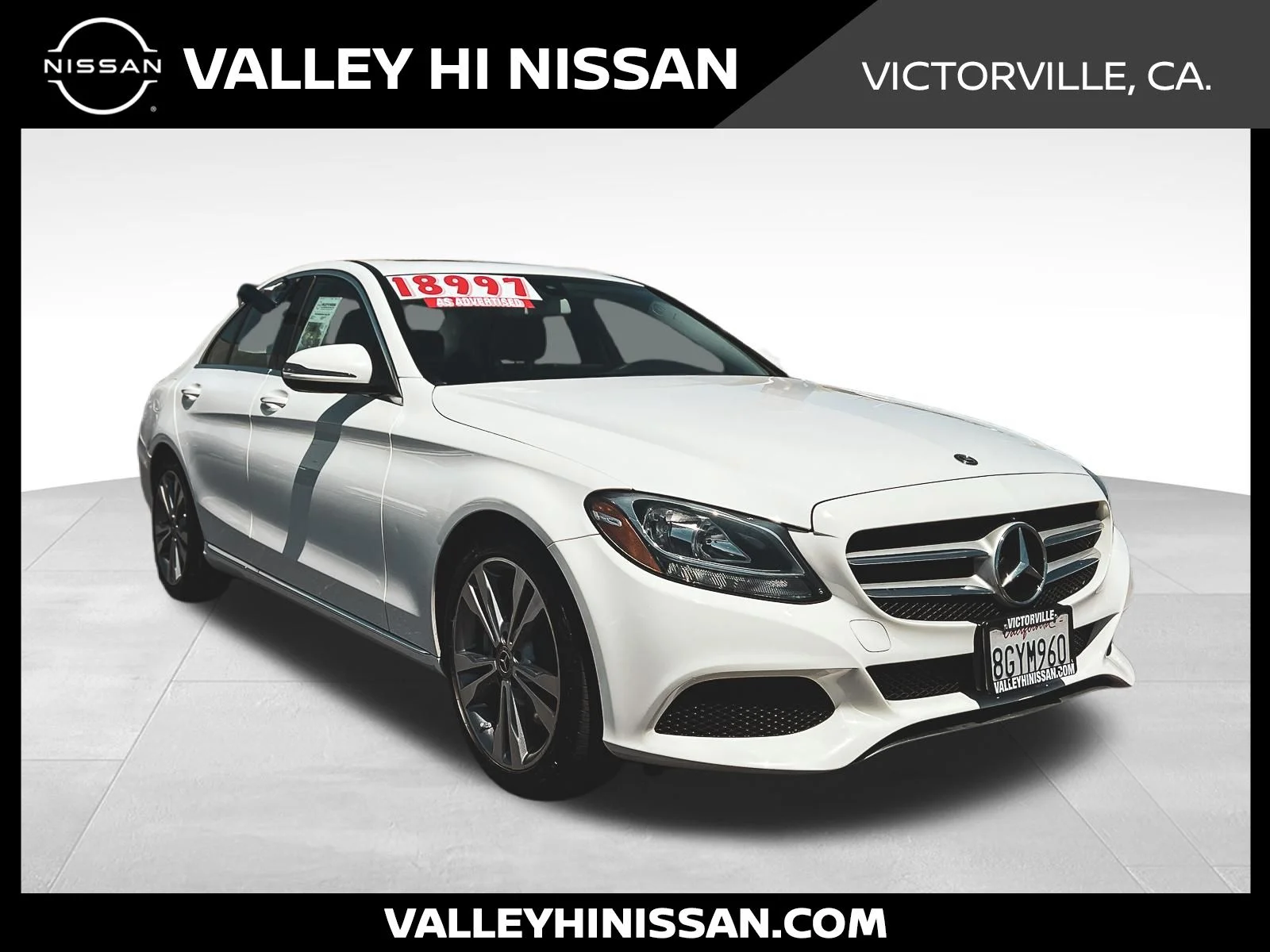 Used 2018 White Mercedes-Benz C 300 image 1