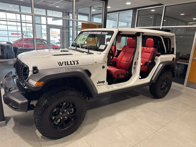 New 2027 White Jeep Willys image 2