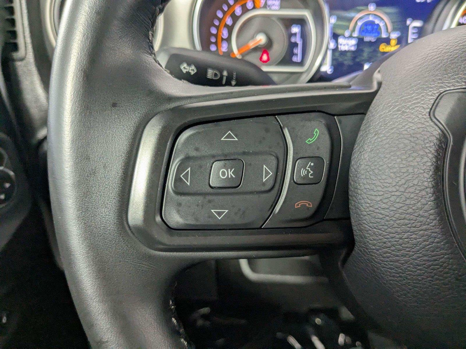Used 2022 Bright White Clearcoat Jeep Unlimited Sport S image 15