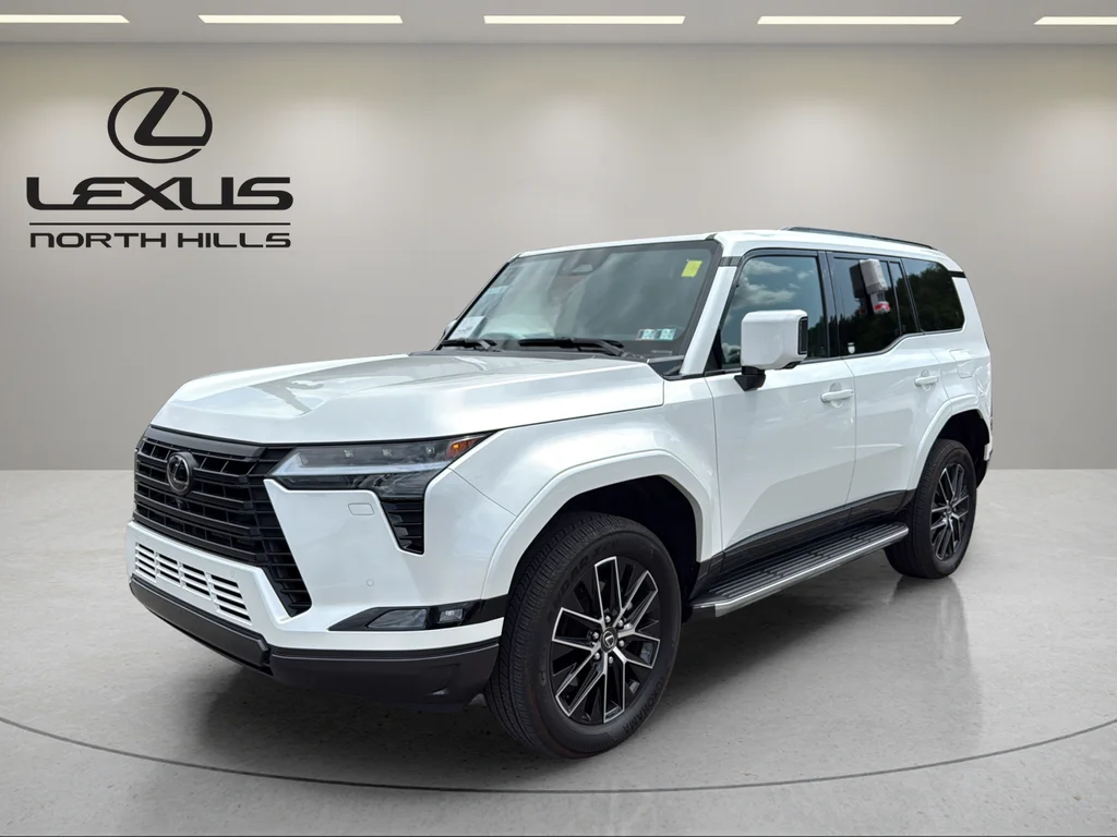 Certified Used 2025 White Lexus 550 Premium+ image 1