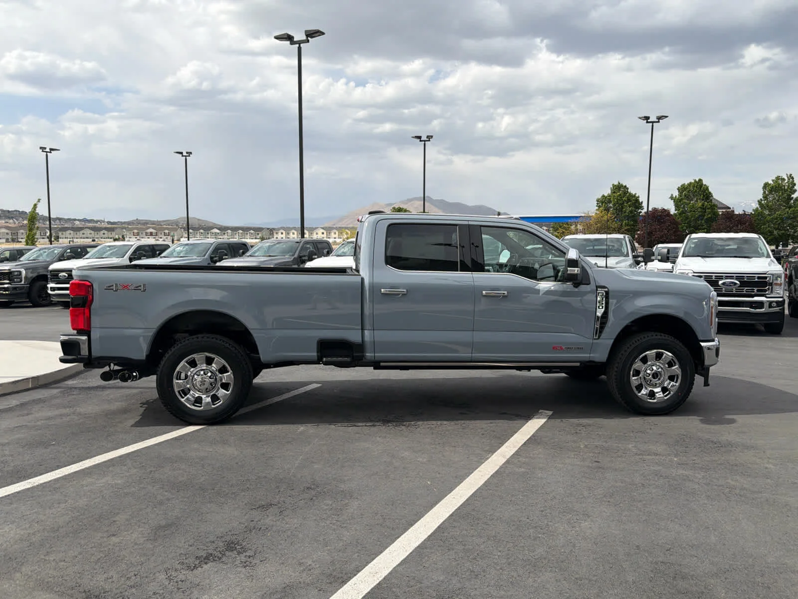 New 2026 Glacier Gray Metallic Tri-Coat Ford F-350® King Ranch® image 8