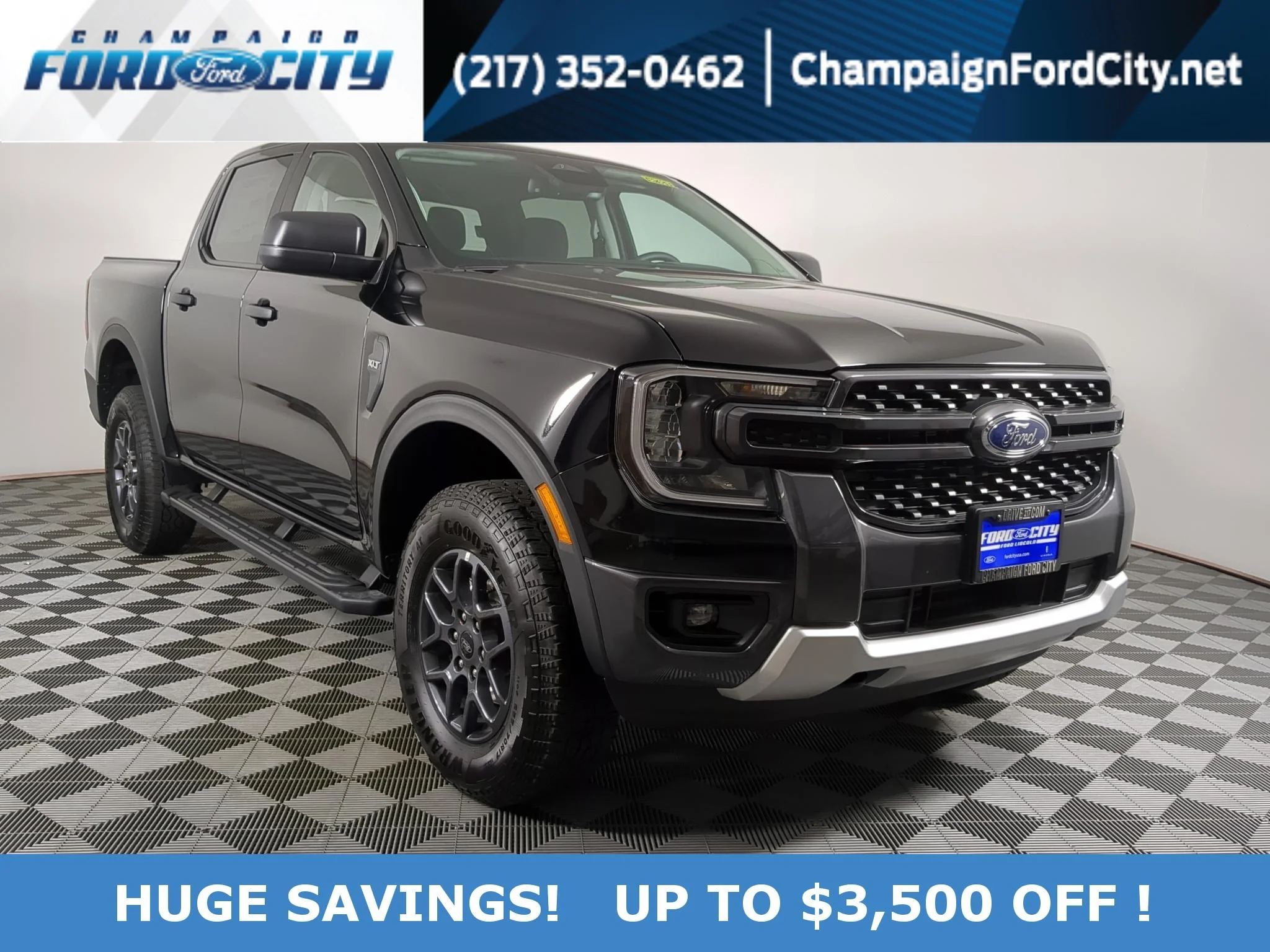 New 2026 Shadow Black Ford XLT image 1