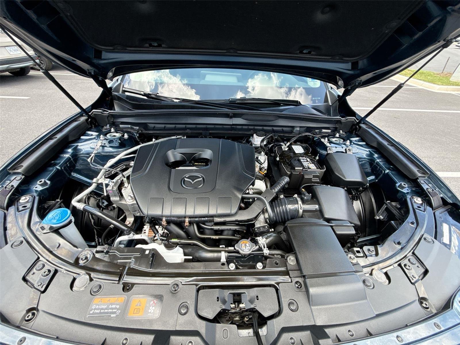 Used 2025 Ingot Blue Metallic Mazda 2.5 S Preferred Package image 36