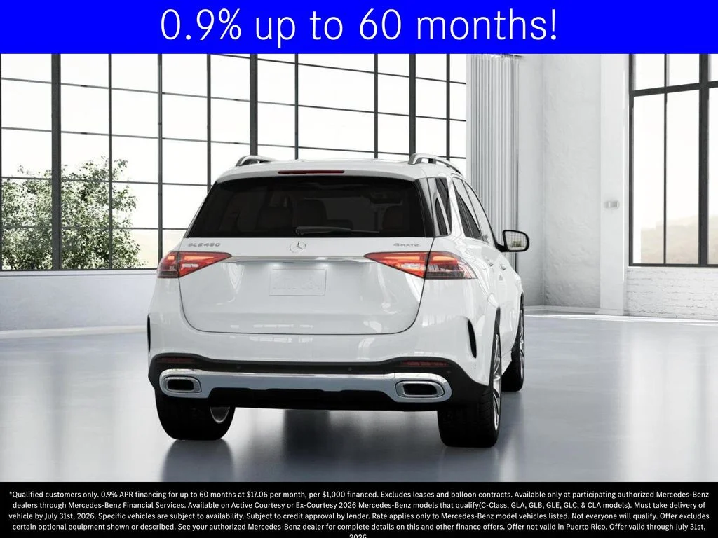 Certified Used 2026 Polar White Mercedes-Benz GLE 450 image 24