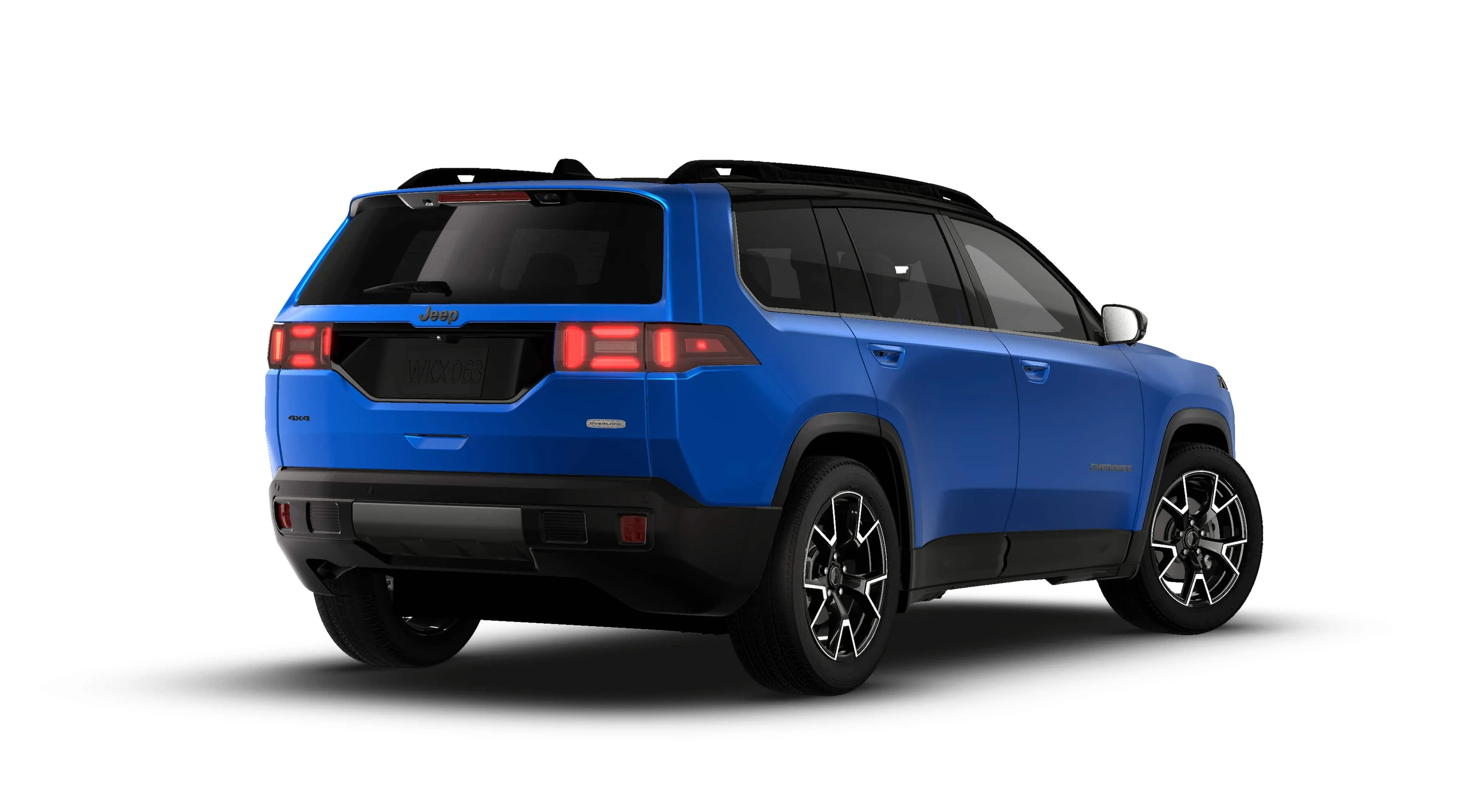 New 2026 Hydro Blue Pearl-Coat Exterior Paint Jeep Overland image 14