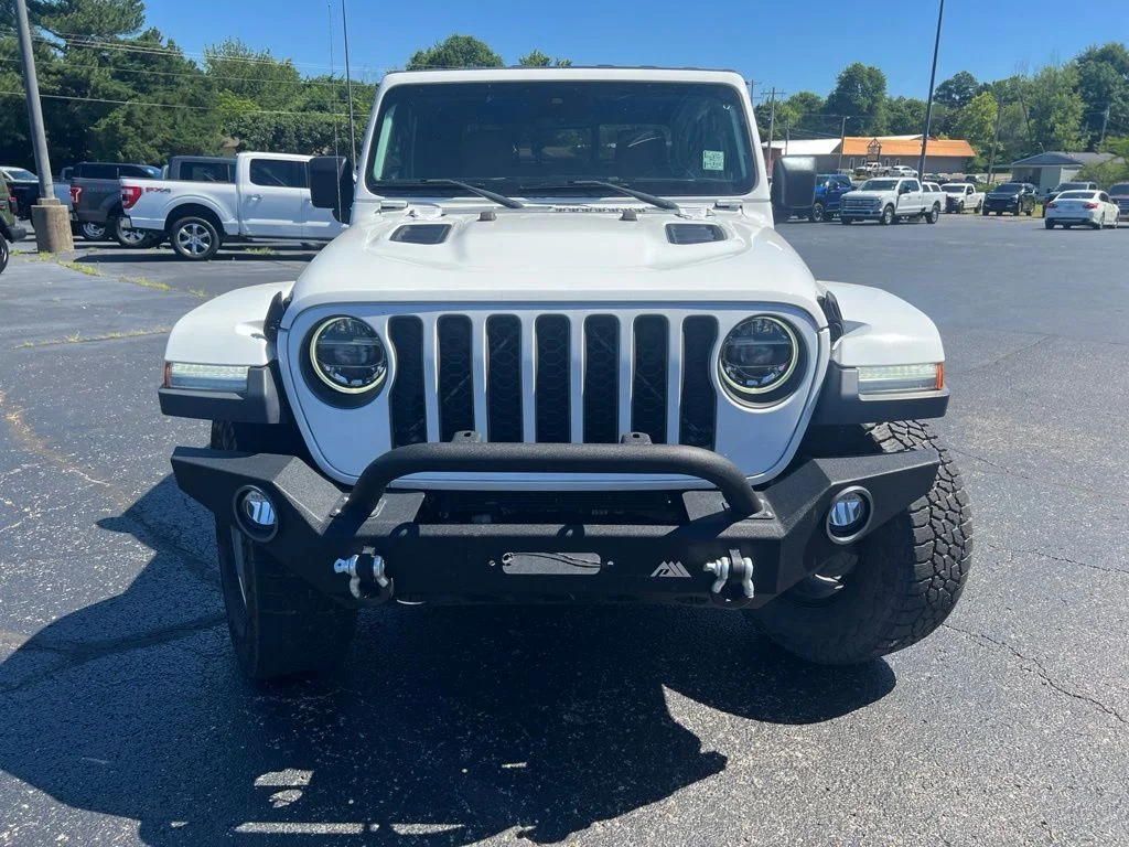 Used 2020 Bright White Clearcoat Jeep Rubicon image 8