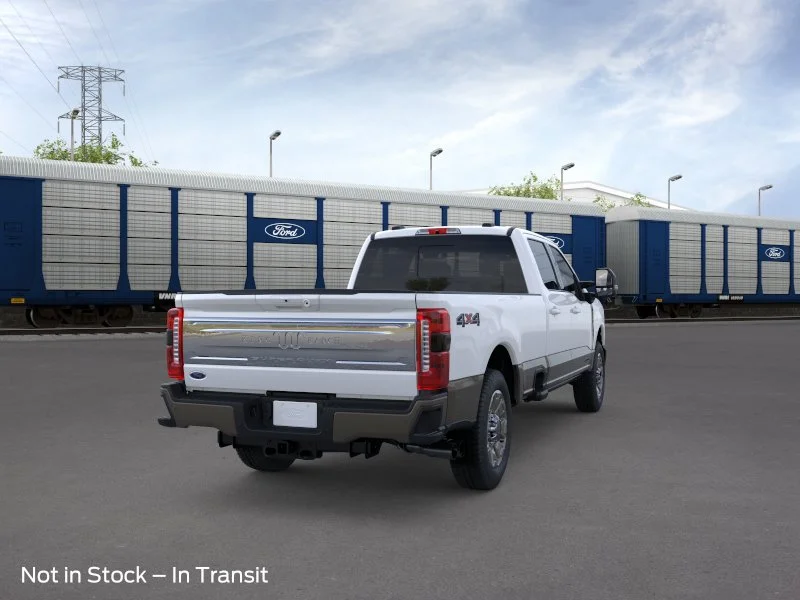 New 2026 Star White Metallic Tri-Coat Ford F-350® King Ranch® image 8