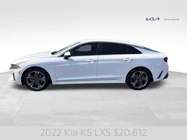 Certified Used 2022 White Kia LXS image 5