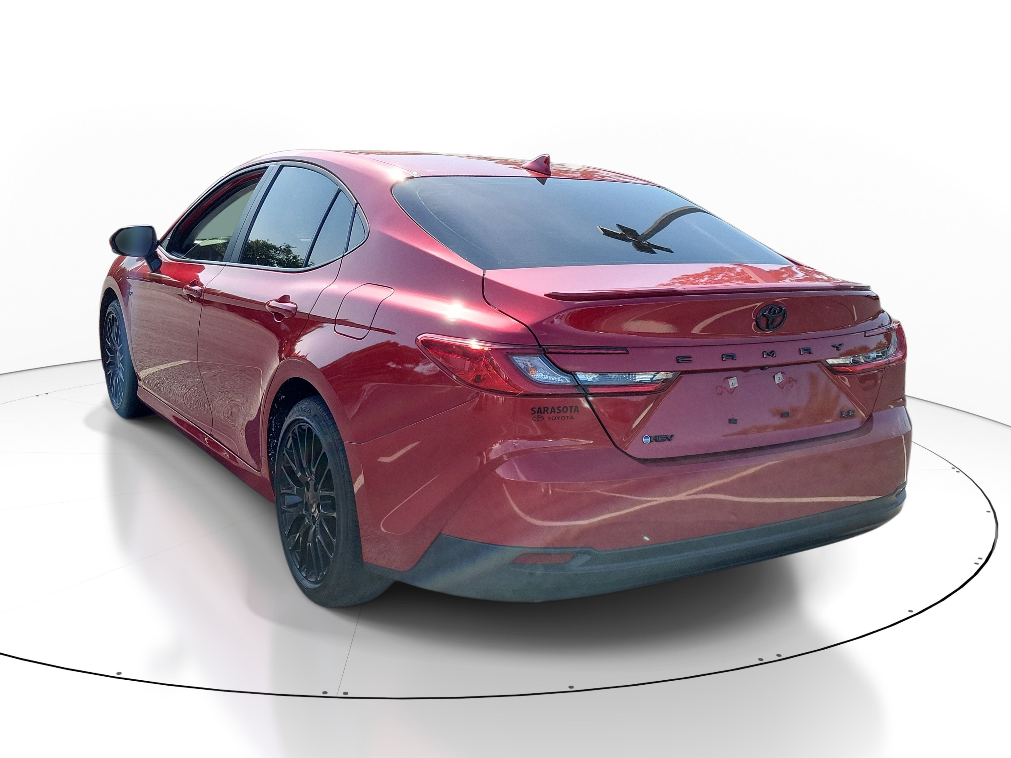 Used 2025 Red Toyota LE image 3