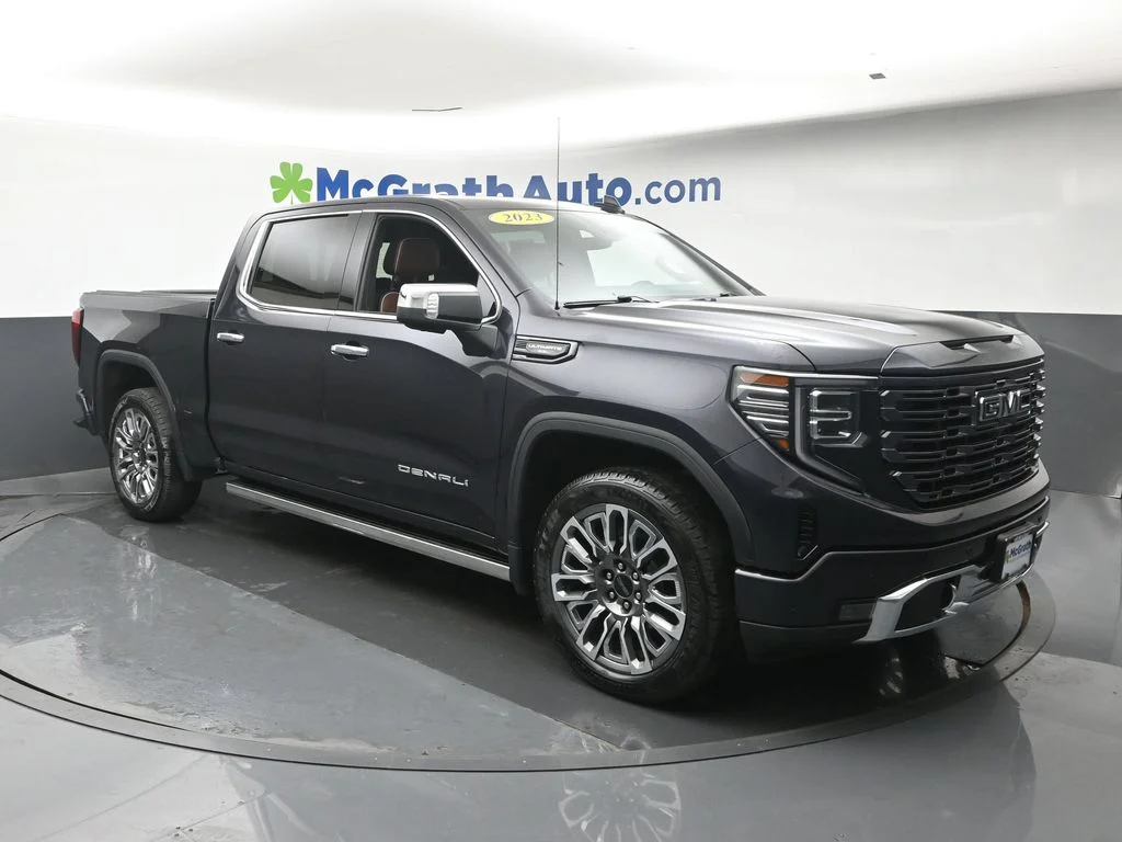 Certified Used 2023 Silver GMC Denali Ultimate image 2