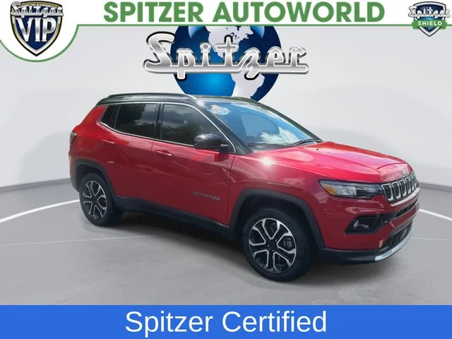 Certified Used 2023 Red Jeep Limited image 2