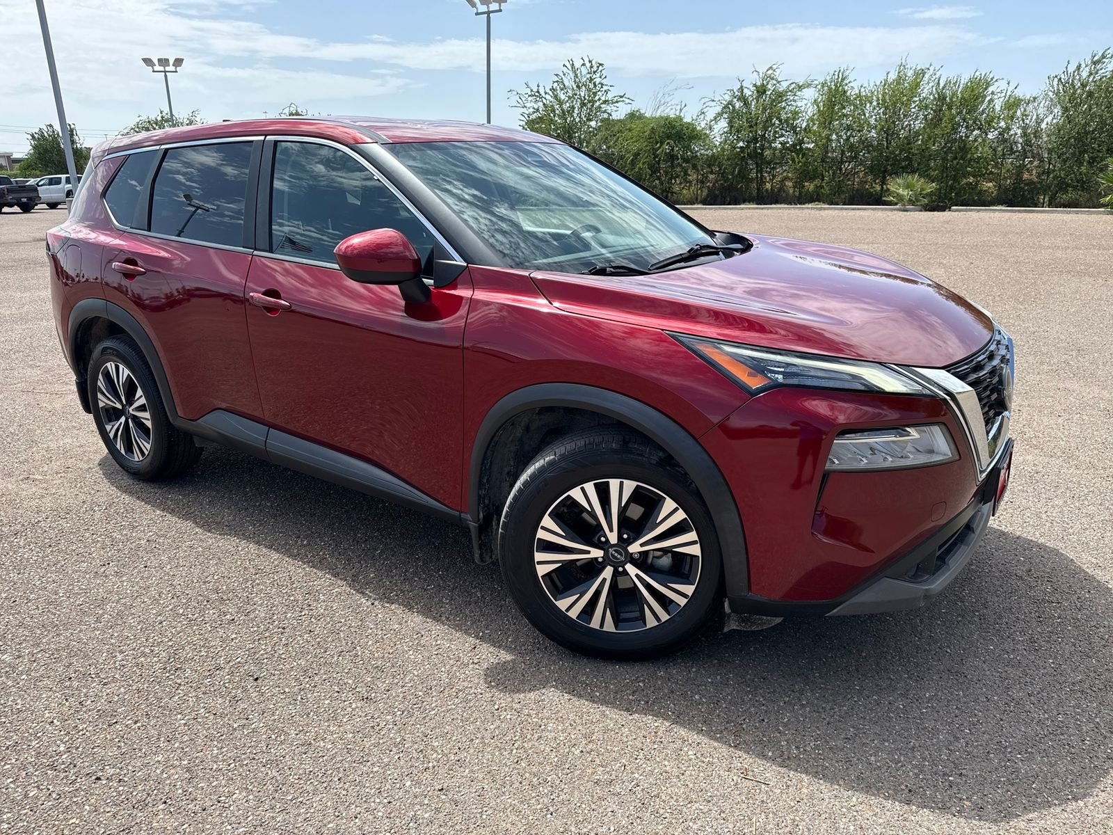 Used 2023 Red Nissan SV image 1