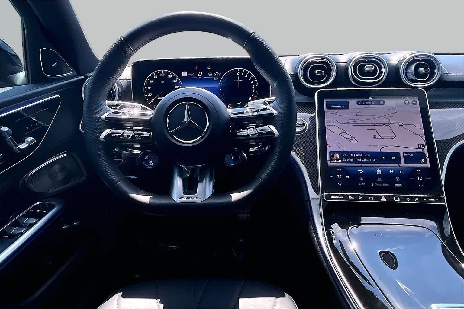 Used 2024 Obsidian Black Metallic Mercedes-Benz AMG® C 63 S E Performance image 10