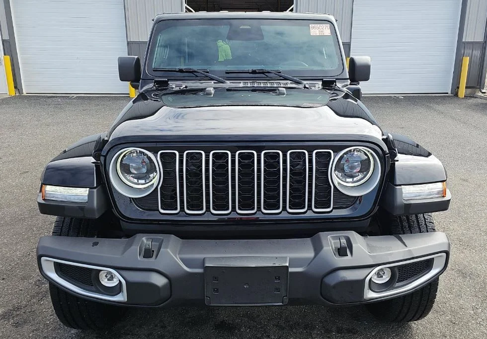 Used 2025 Jeep Wrangler 4xe Sahara 4XE with VIN 1C4RJXP6XSW577769 for sale in Kansas City