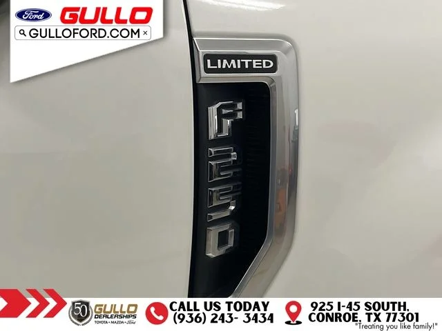 Certified Used 2022 White Metallic Ford Limited image 32