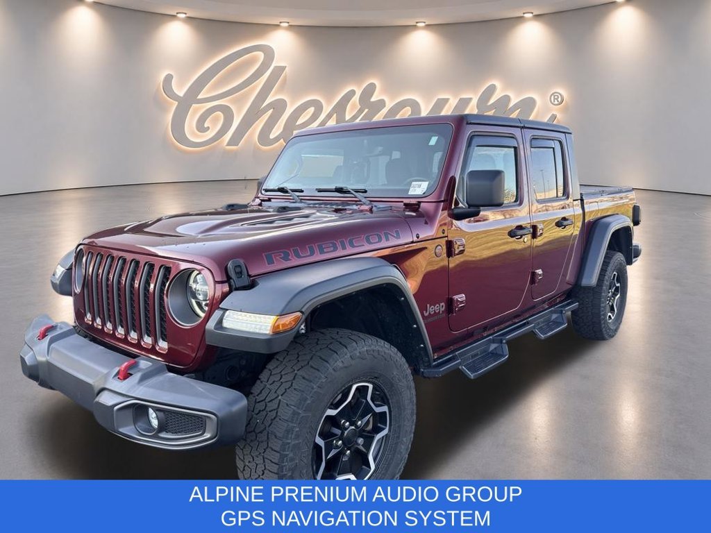 Used 2021 Red Jeep Rubicon image 1