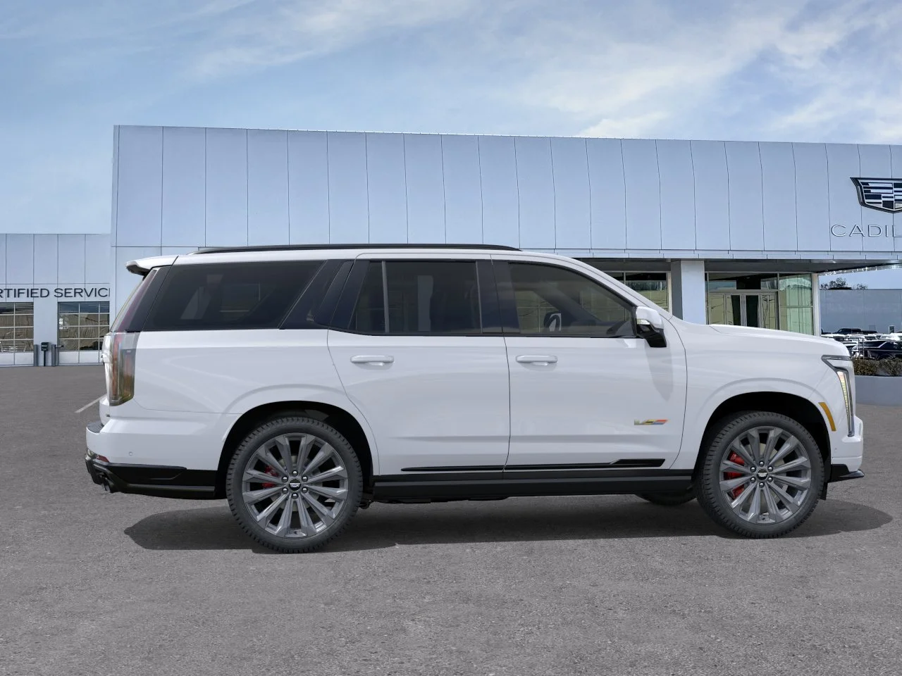 New 2027 Vibrant White Tricoat Cadillac AWD V-Series image 5