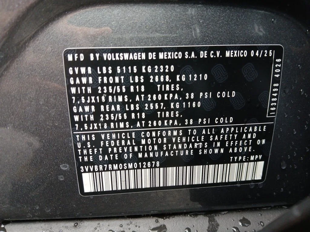 2025 Volkswagen Tiguan S - Photo 28