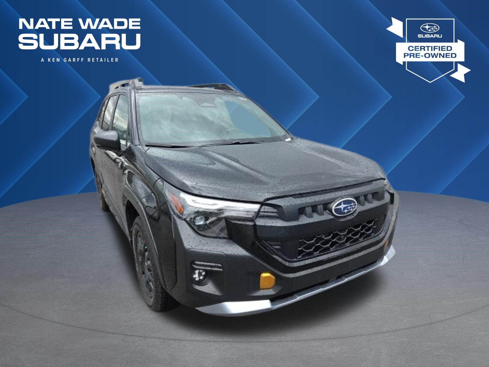 Used 2026 Crystal Black Silica Subaru Wilderness image 1