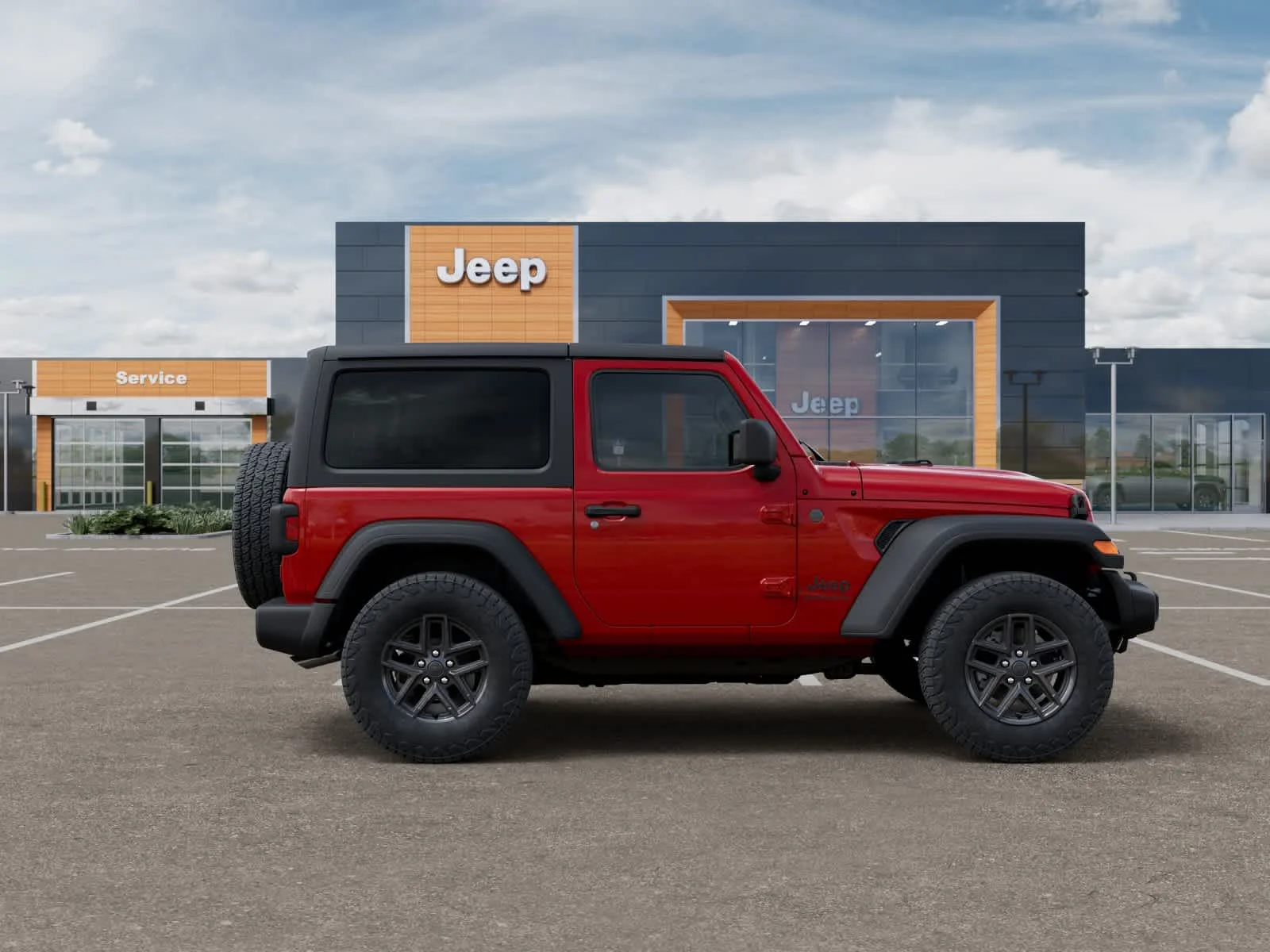 New 2026 Firecracker Red Clearcoat Jeep Sport S image 21