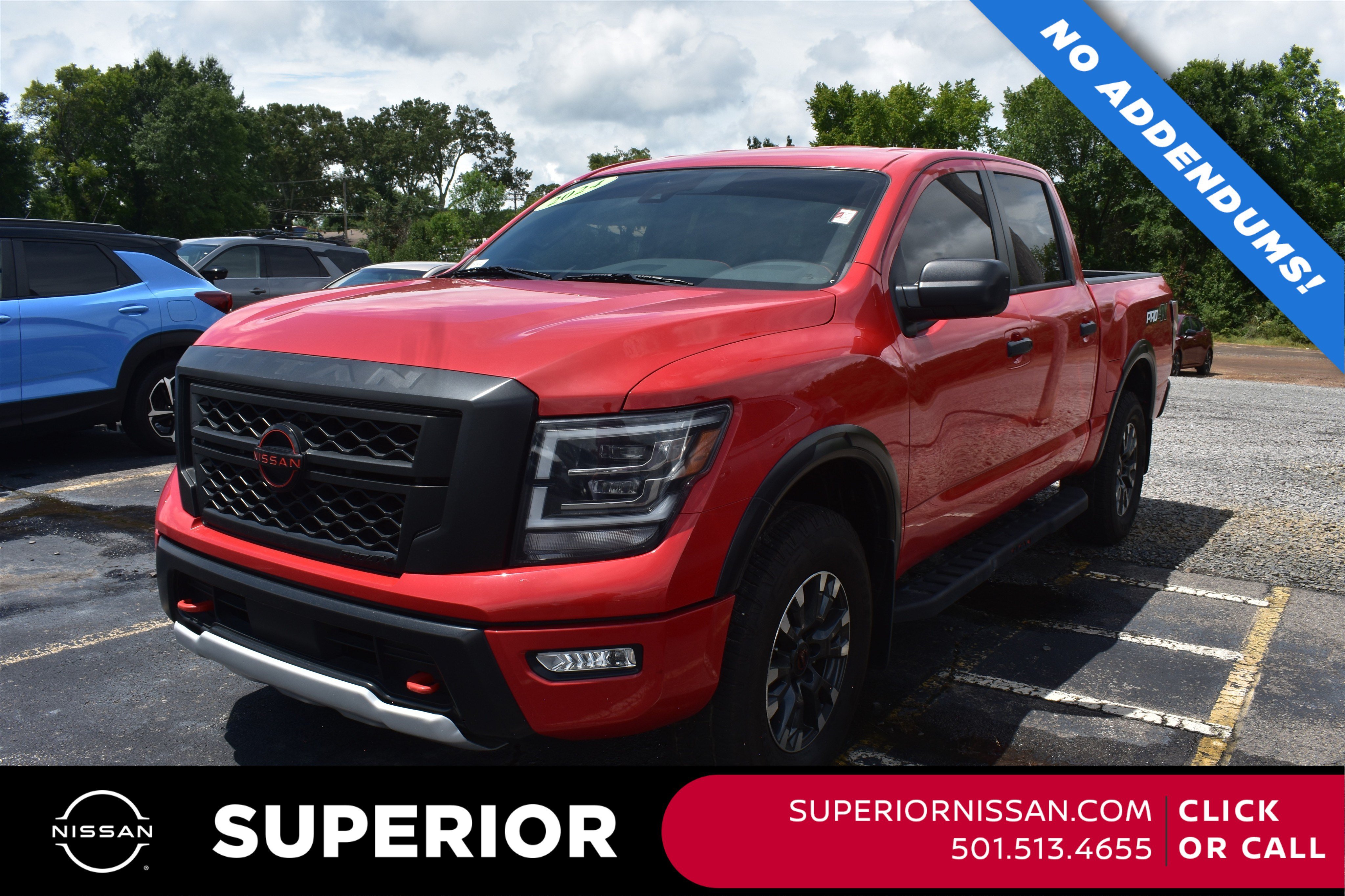 Used 2024 Red Alert Nissan PRO-4X image 1