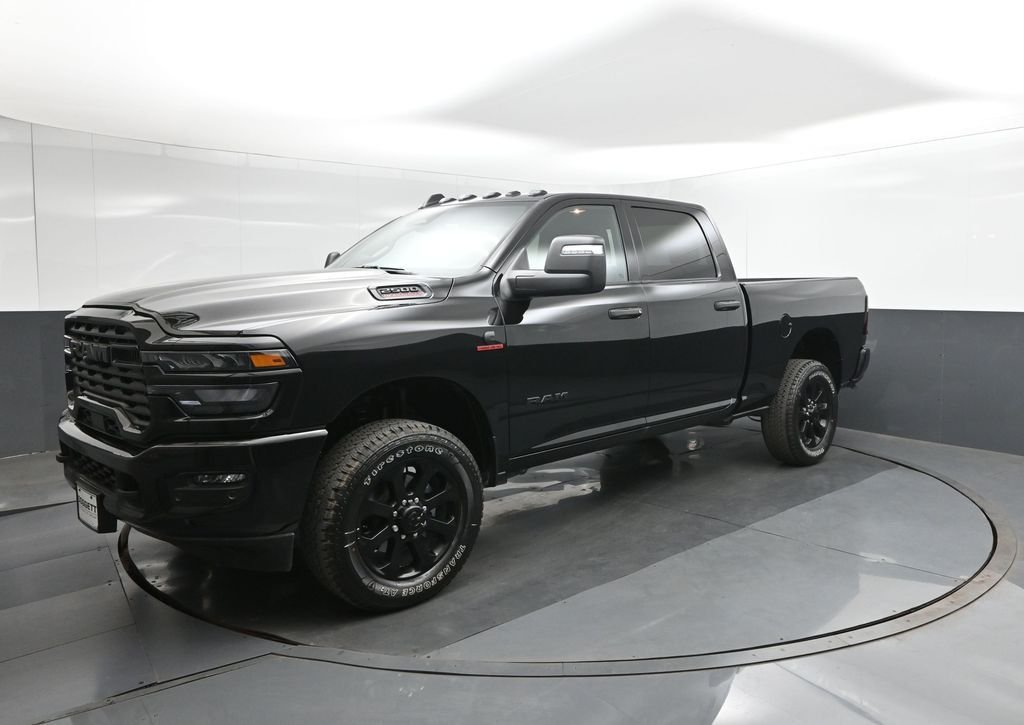 New 2026 Diamond Black Crystal Pearl-Coat Exterior Paint RAM Big Horn image 34