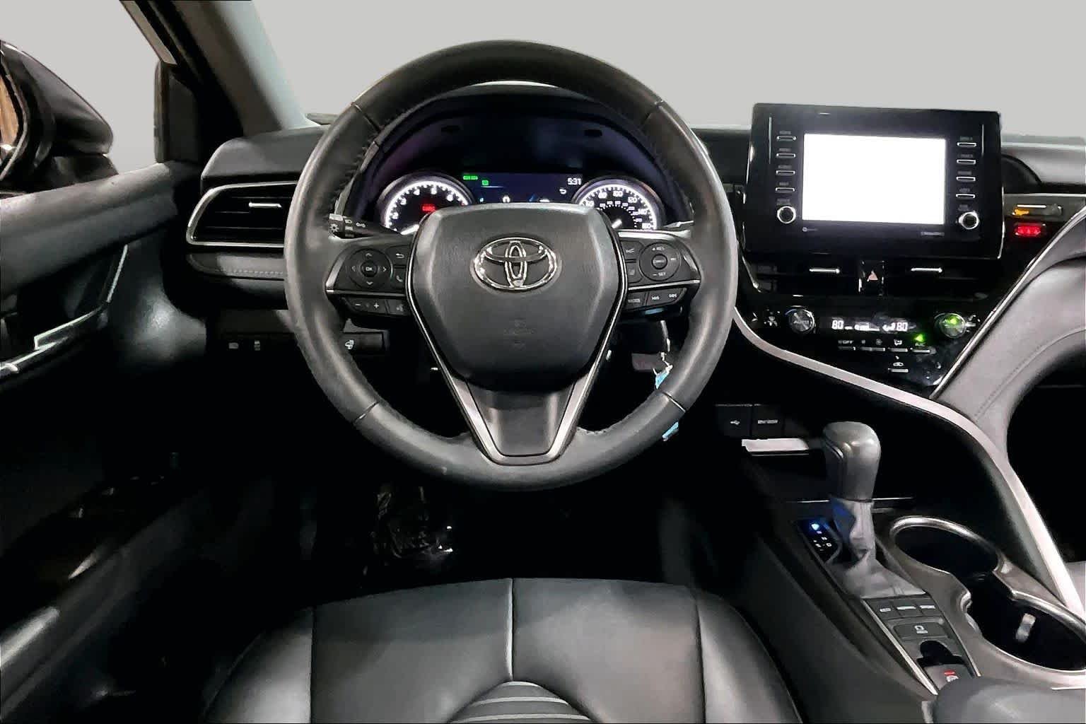 Used 2024 Midnight Black Metallic Toyota SE image 6