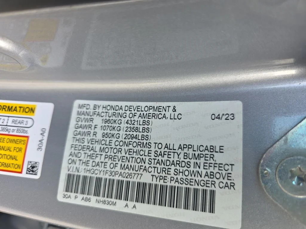 2023 Honda Accord EX - Photo 26