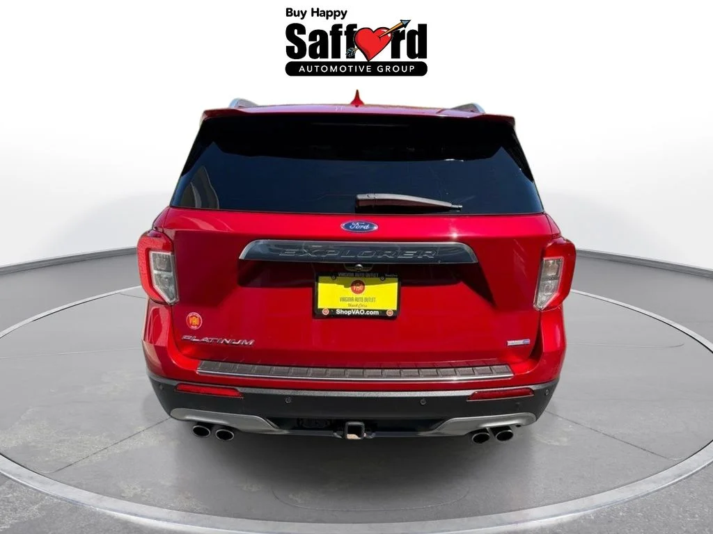 Used 2020 Red Ford Platinum image 6